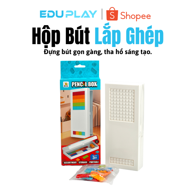 Đồ Chơi Lắp Ráp Hộp Bút Chì Nhựa STARMERRY – SM2510A - Ảnh 9